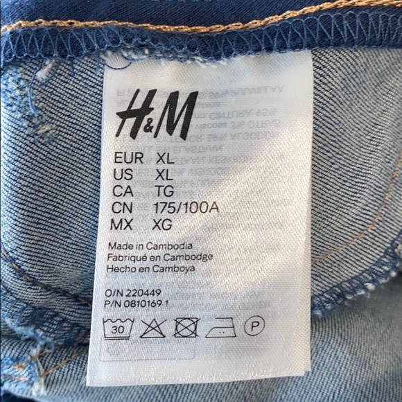 NWOT H&M Super Skinny Maternity Jeans - Picture 10 of 11
